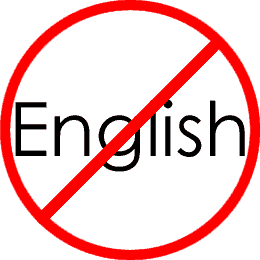 Say no to the use of English words in the Italian language!