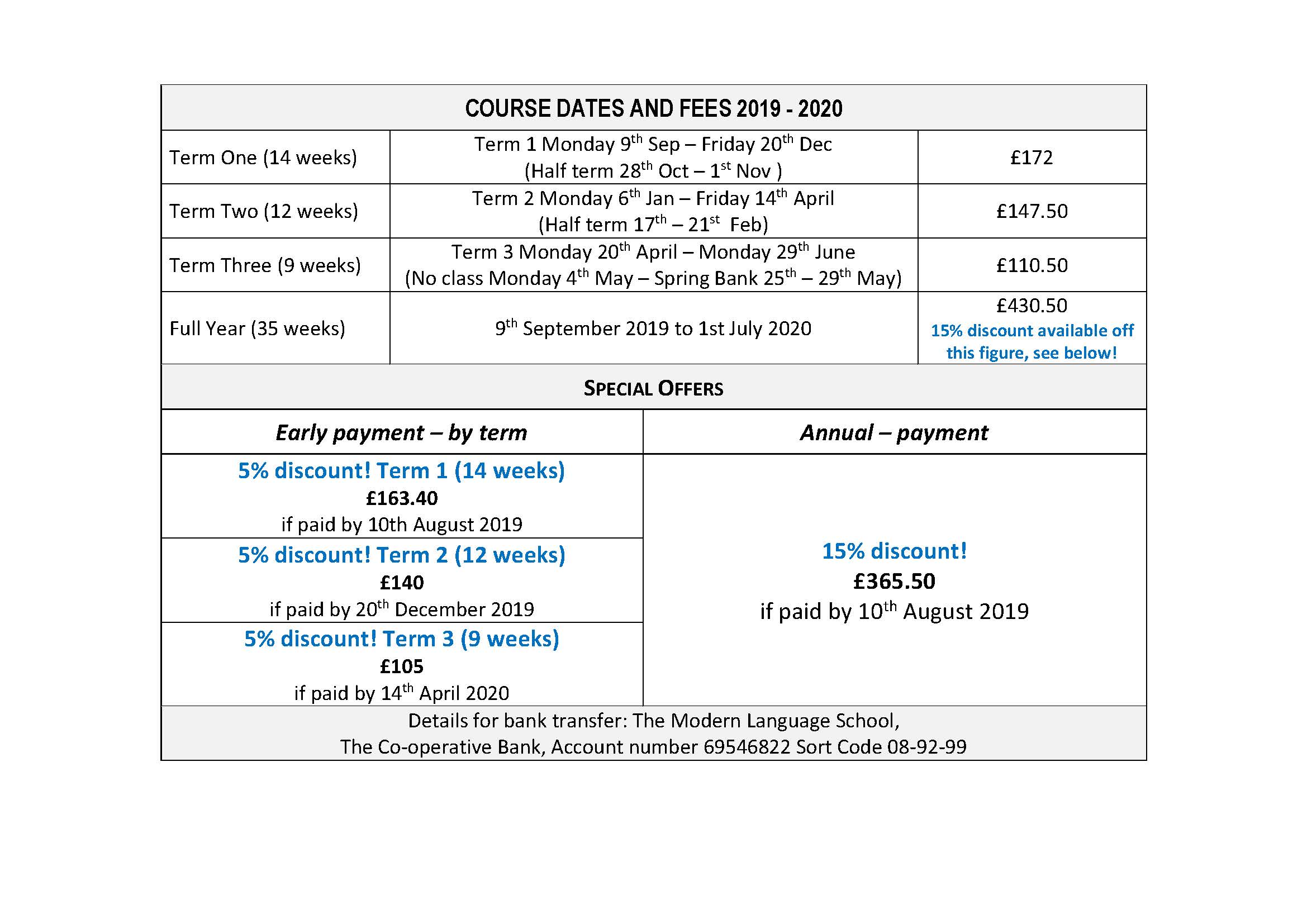 course-dates-and-fees-2019-2020-agreed-modern-language-school