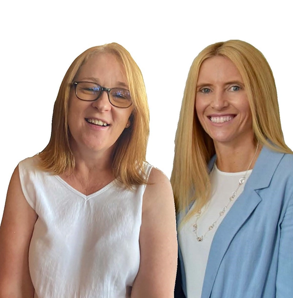 Photo of Vicky and Lynne